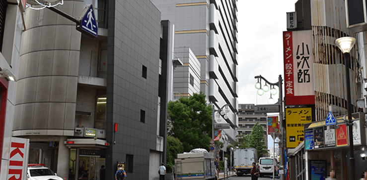 新宿駅からのアクセス④